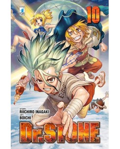 Dr. Stone 10 di R. Inagaki e Boichi ed. Star Comics NUOVO