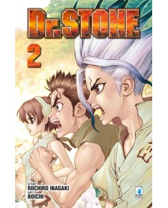 Dr. Stone  2 di R. Inagaki e Boichi ed. Star Comics NUOVO