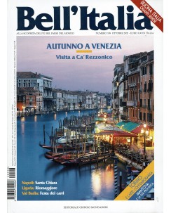 Bell'Italia 198 ott. 2002 autunno a Venezia ed. Mondadori FF12