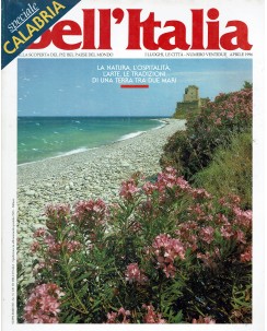 Bell'Italia  22 apr. 1996 speciale Calabria ed. Mondadori FF04