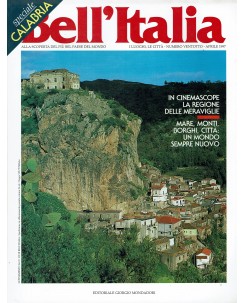 Bell'Italia  28 apr. 1997 speciale Calabria ed. Mondadori FF04