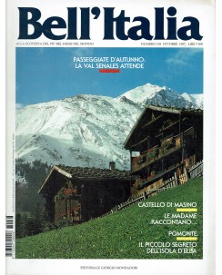 Bell'Italia 138 ott. 1997 passeggiate d'autunno ed. Mondadori FF04