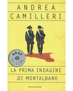 Andrea Camilleri : la prima indagine di Montalbano ed. Oscar Mondadori A77