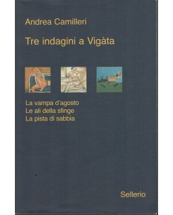 Andrea Camilleri : tre indagini a Vigata ed. Sellerio A48