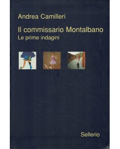 Andrea Camilleri : il commissario Montalabano le prime indagini ed. Sellerio A48