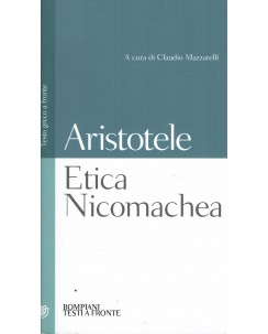 Aristotele : etica Nicomachea ed. Bompiani A59