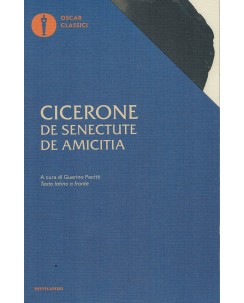 Cicerone : de senectute de amicitia ed. Mondadori A40