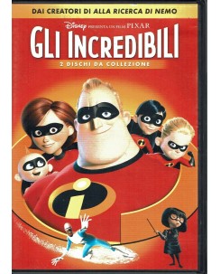 DISNEY PIXAR GLI INCREDIBILI 2 DVD  usato ITA B25
