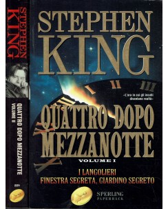 Stephen King : quattro dopo mezzanotte vol. I e II ed. Sperling Paperback A54