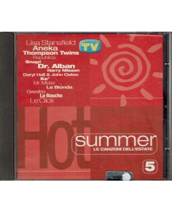 CD  Hot summer  le canzoni dell'estate 5 ed. Euro Meeting MS 06043 usato B25