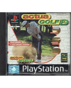 Videogioco Playstation 1 Actual golf 2 PS1 USATO ed. Gremlin B04