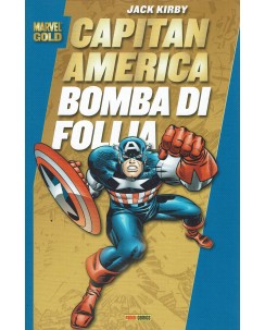 Marvel Gold Capitan America bomba di follia di Kirby ed. Panini Comics SU34