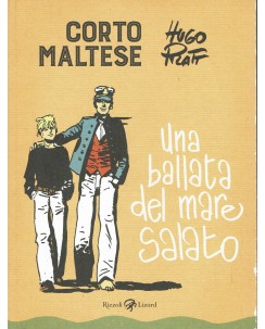 Corto Maltese 1 ballata del mare salato di Hugo Pratt ed. Rizzoli Lizard BO03