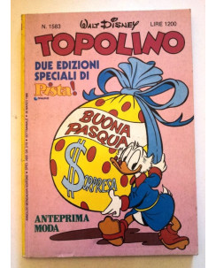 Topolino n.1583 * 30 marzo 1986 * Walt Disney - Mondadori