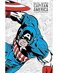 Capitan America eroi Marvel in bianco e nero di Stan Lee ed. Panini Comics FU21