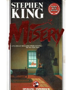 Stephen King : Misery ed. Sperling Paperback A03
