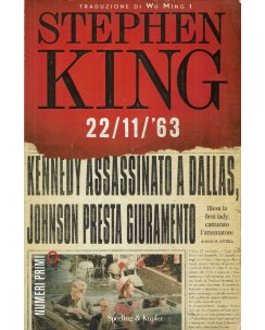 Stephen King : 22/11/'63 ed. Sperling e Kupfer A87