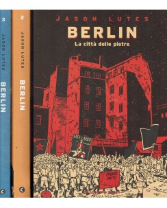 Berlin serie COMPLETA 1/3 di Jason Lutes ed.Coconino Press FU45