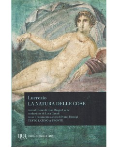 Lucrezio : la natura delle cose ed. BUR Rizzoli A99