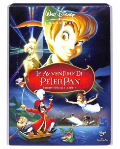 DVD Le avventure di Peter Pan 2 dischi ITA USATO Disney B05