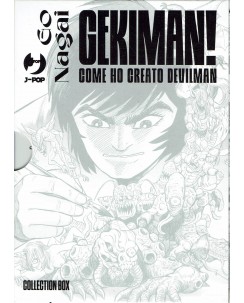 Gekiman come ho creato Devilman di Go Nagai COMPLETA cofanetto ed. JPop SC05