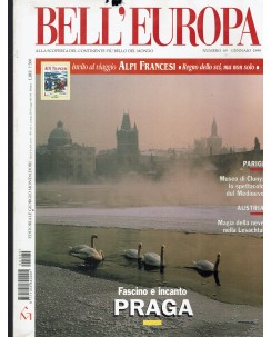 Bell'Europa  69 gen. 1999 Parigi Austria Praga ed. Mondadori FF04