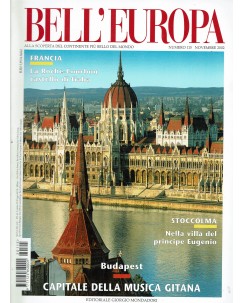 Bell'Europa 115 nov. 2002 Francia Stoccolma Budapest ed. Mondadori FF04