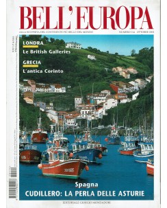 Bell'Europa 114 ott. 2002 Londra Grecia Spagna ed. Mondadori FF10
