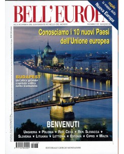 Bell'Europa 133 mag. 2004 Budapest altra grande capitale ed. Mondadori FF10