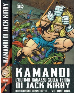 Kamandi serie COMPLETA 1/2 di Jack Kirby ed. Lion FU47