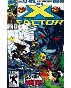 X Factor  75 feb '92 di Stroman in lingua originale ed. Marvel Comics OL16