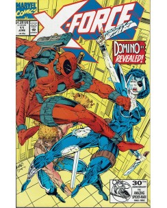 X-Force  11 june '92 di Liefeld in lingua originale ed. Marvel Comics OL17