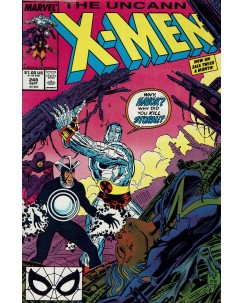 The Uncanny X-Men 248 sept '89 in lingua originale ed. Marvel Comics OL17