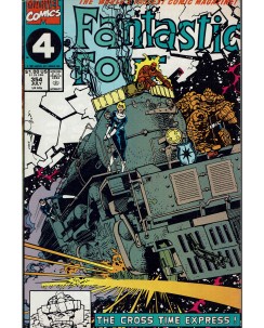 Fantastic Four  354 july '91 di DeFalco lingua originale ed. Marvel Comics OL17