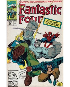 Fantastic Four  348 jan '90 di DeFalco lingua originale ed. Marvel Comics OL17