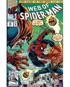 Web of Spider-Man  86 Demogoblin in lingua originale ed. Marvel Comics OL07