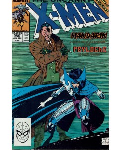 The Uncanny X-Men 256 dec '89 in lingua originale ed. Marvel Comics OL07