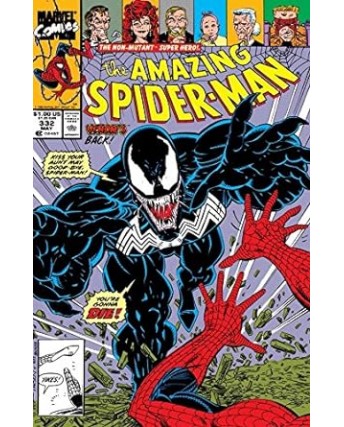 The Amazing Spider-Man 332 may '90 in lingua originale ed. Marvel OL07