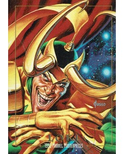 Marvel Masterpieces  50 Loki CARD ed. Sky Box Gd05