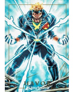 Marvel Masterpieces  35 Havok CARD ed. Sky Box Gd05