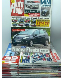 Auto Oggi annata 2008 seq. COMPLETA 1/52 no 48 ed. Mondadori FF07