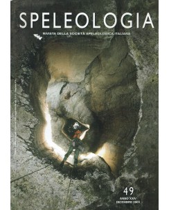 Speleologia rivista società speleologica italiana 49 ed. USPI FF17