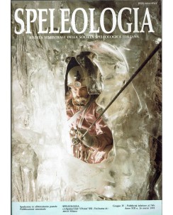 Speleologia rivista società speleologica italiana 26 ed. USPI FF17