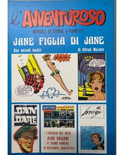 L'avventuroso mensile di storie  4 Jane figlia di Jane DanDare ed. SEA FU02