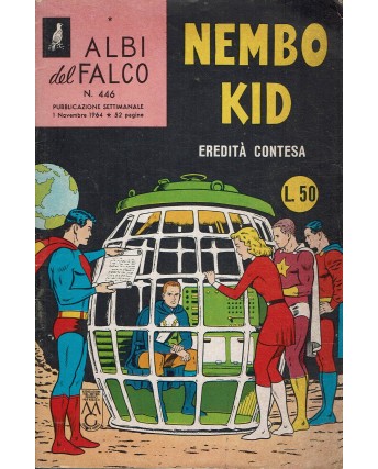Albi del Falco n. 446 Nembo Kid eredità contesa ed. Mondadori FU07 