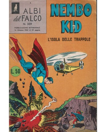 Albi del Falco n. 339 l'isola delle trappole ed. Mondadori FU07 
