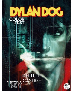 Dylan Dog color fest n.33 delitti e castighi di Furnò ed. Bonelli