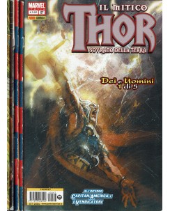 Thor 67/71 dei e uomini saga COMPLETA 1/5 ed. Panini Comics SU38
