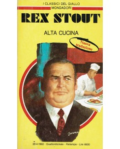 I classici del giallo 659 Rex Syout : alta cucina ed. Mondadori A83