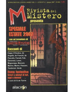 M rivista del mistero speciale estate 2007 Martin Mystere ed. Alancran A68